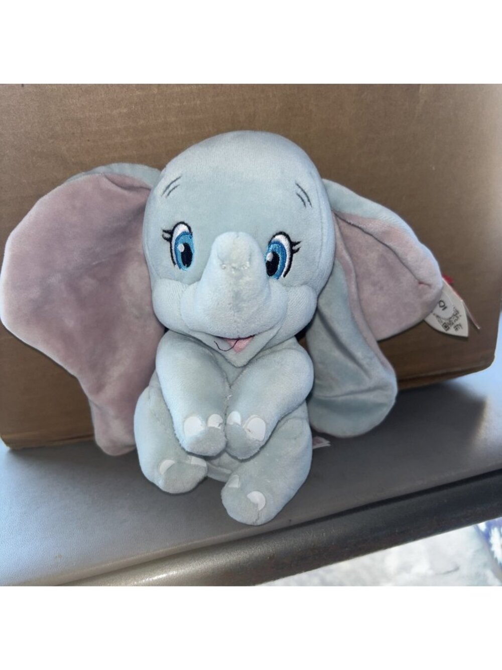 Ty Beanie Baby - DUMBO the Elephant Disney Stuffed Plush Animal NWT 6”